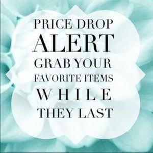 Price drop on many items! Great deals!